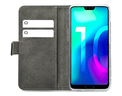 Mobilize Classic Gelly Wallet Book Case Honor 10 Black - Essentify
