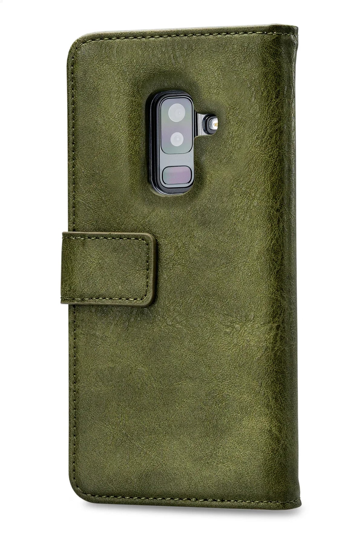 Mobilize Elite Gelly Wallet Book Case Samsung Galaxy A6+ 2018 Green - Essentify