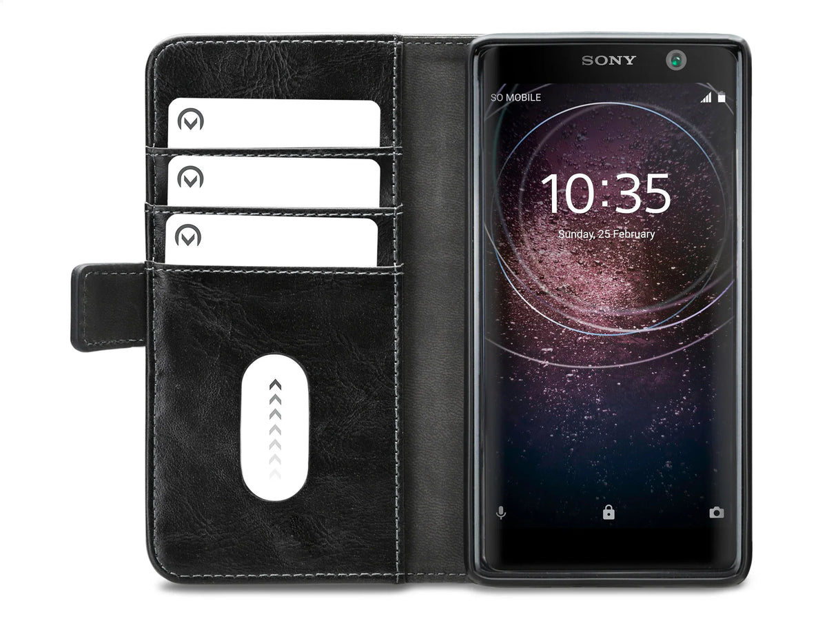 Mobilize Elite Gelly Wallet Book Case Sony Xperia Xa2 Plus Black - Essentify