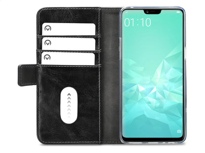 Mobilize Elite Gelly Wallet Book Case Oppo A3 Black - Essentify
