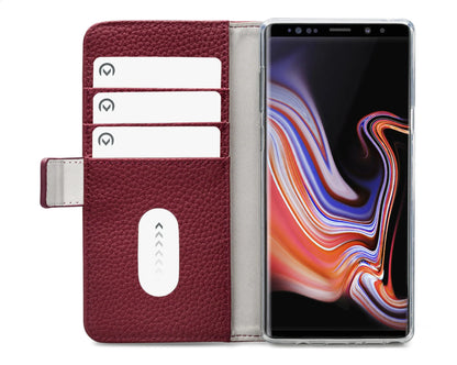 Mobilize Elite Gelly Wallet Book Case Samsung Galaxy Note9 Burgundy - Essentify