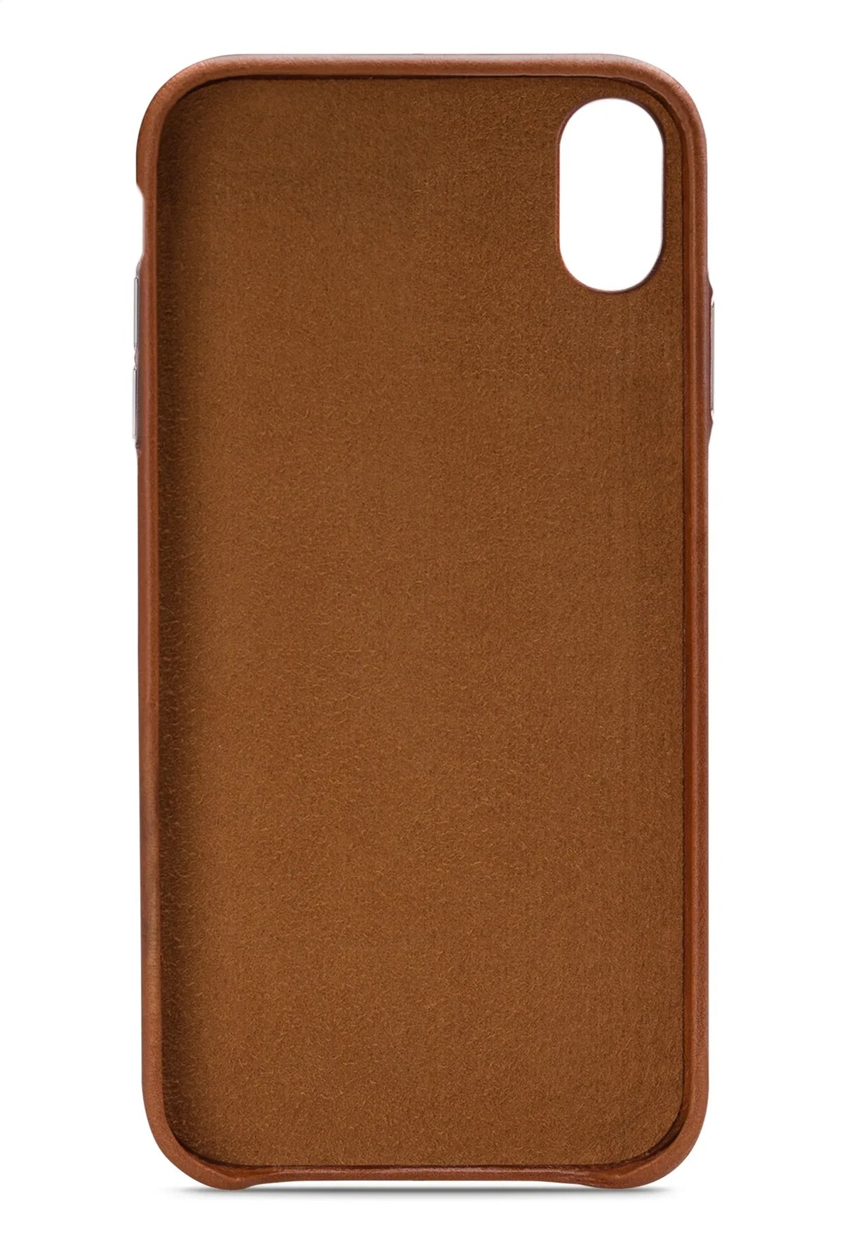 Senza Desire Leather Cover Apple Iphone Xs Max Burned Cognac - Essentify