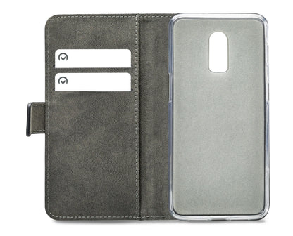 Mobilize Classic Gelly Wallet Book Case Oneplus 6T Black - Essentify