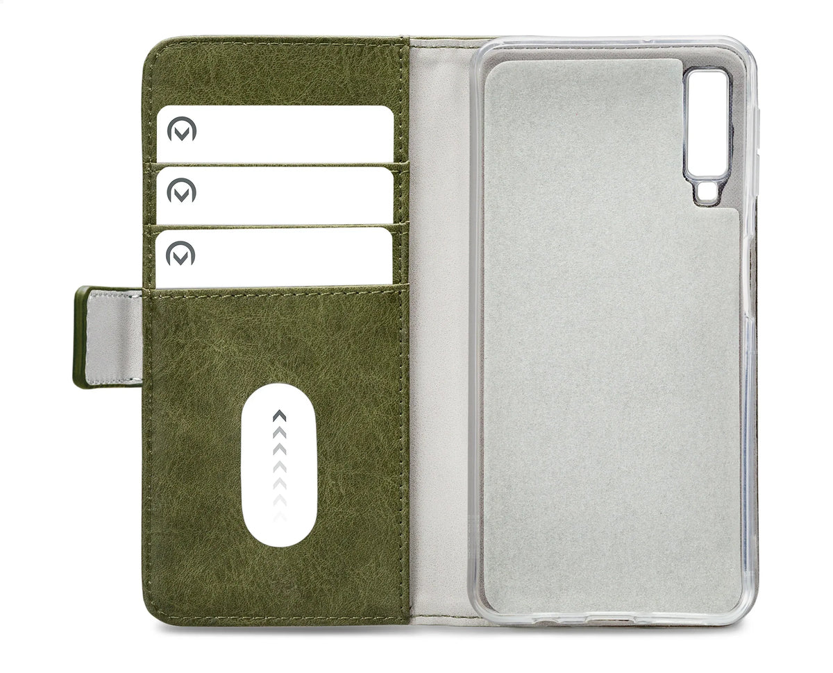 Mobilize Elite Gelly Wallet Book Case Samsung Galaxy A7 2018 Green - Essentify