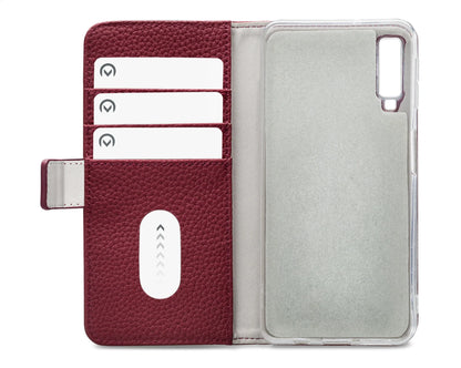 Mobilize Elite Gelly Wallet Book Case Samsung Galaxy A7 2018 Burgundy - Essentify