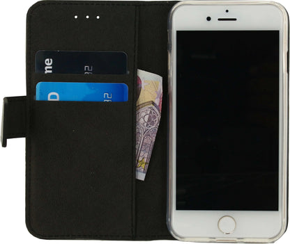 Mobilize Classic Gelly Wallet Book Case Apple Iphone 6/6S/7/8/Se (2020/2022) Black - Essentify