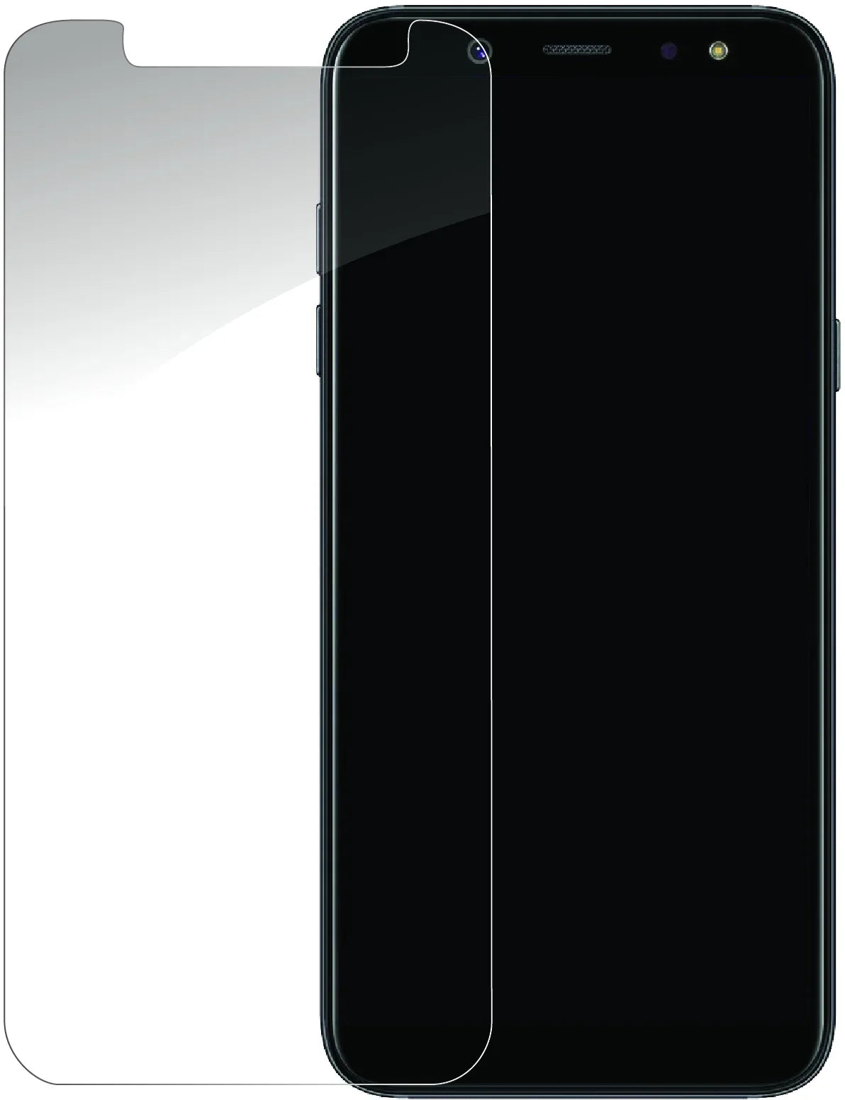 My Style Tempered Glass Screen Protector For Samsung Galaxy A6 2018 Clear (10-Pack) - Essentify