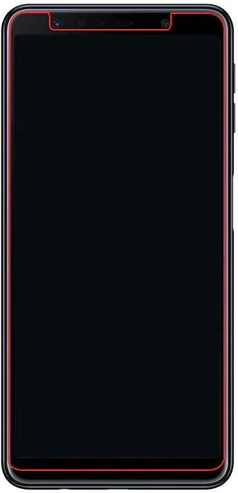 My Style Tempered Glass Screen Protector For Samsung Galaxy A7 2018 Clear (10-Pack) - Essentify