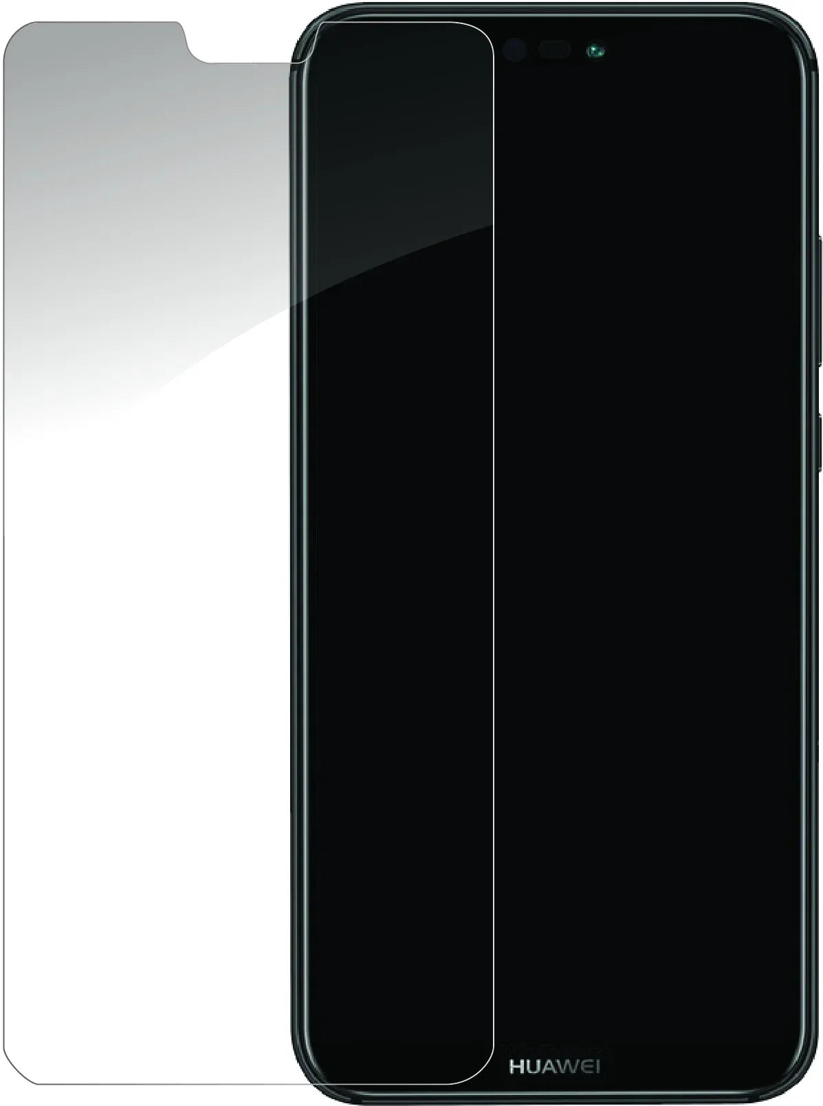 My Style Tempered Glass Screen Protector For Huawei P20 Lite Clear (10-Pack) - Essentify