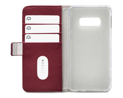 Mobilize Elite Gelly Wallet Book Case Samsung Galaxy S10E Burgundy - Essentify