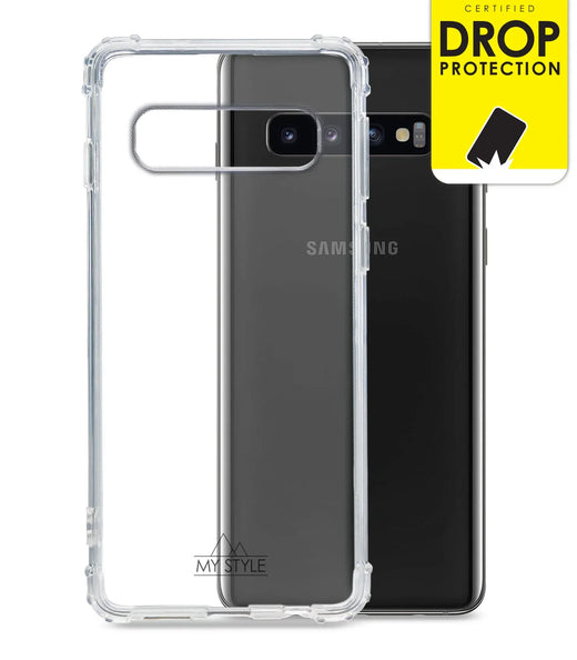 My Style Protective Flex Case For Samsung Galaxy S10 Clear - Essentify