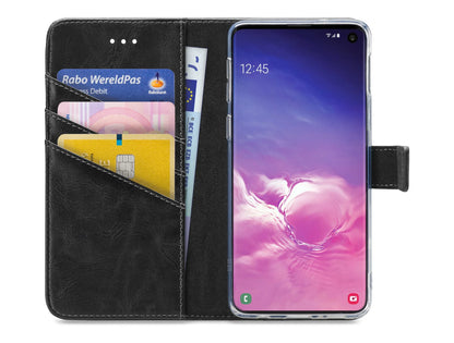 My Style Flex Wallet For Samsung Galaxy S10E Black - Essentify