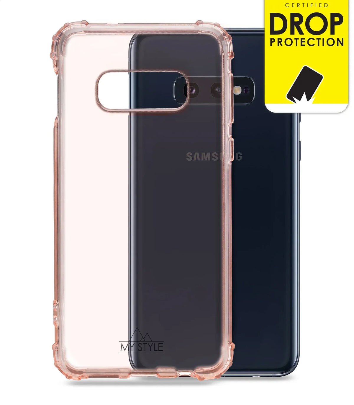 My Style Protective Flex Case For Samsung Galaxy S10E Soft Pink - Essentify