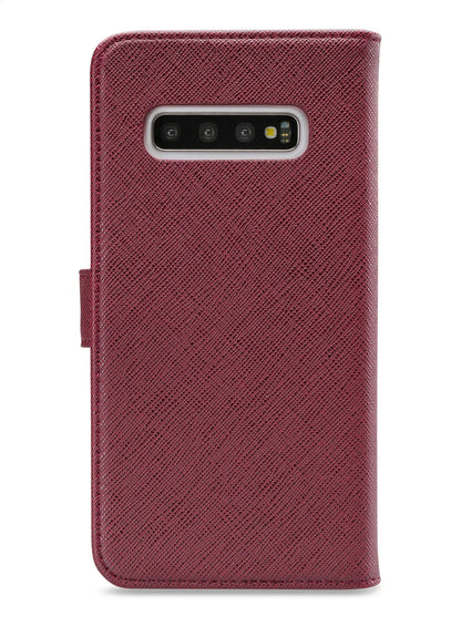 My Style Flex Wallet For Samsung Galaxy S10+ Bordeaux - Essentify