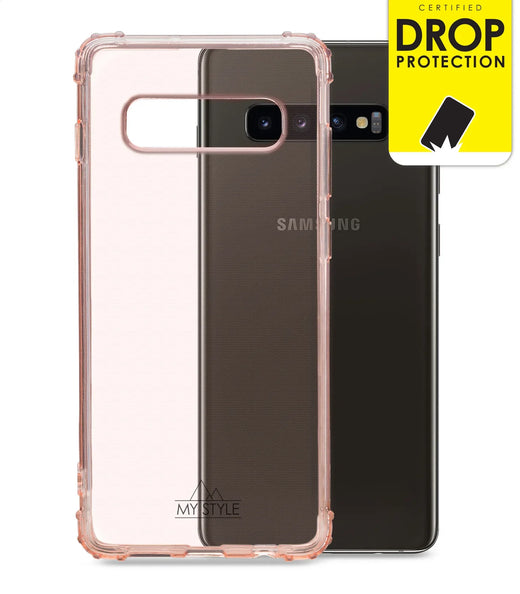 My Style Protective Flex Case For Samsung Galaxy S10+ Soft Pink - Essentify