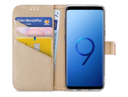 My Style Flex Wallet For Samsung Galaxy S9 Gold - Essentify