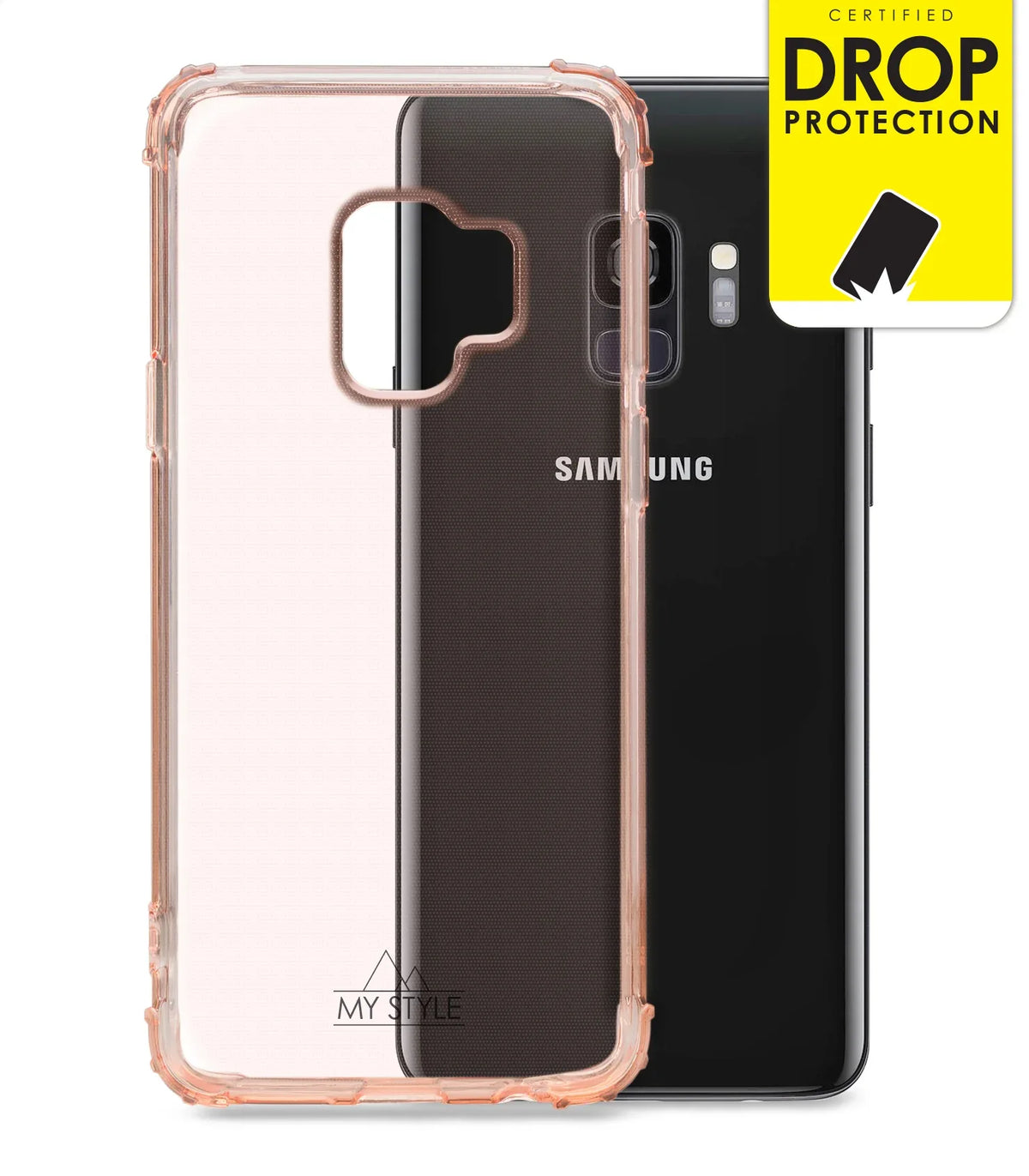 My Style Protective Flex Case For Samsung Galaxy S9 Soft Pink - Essentify