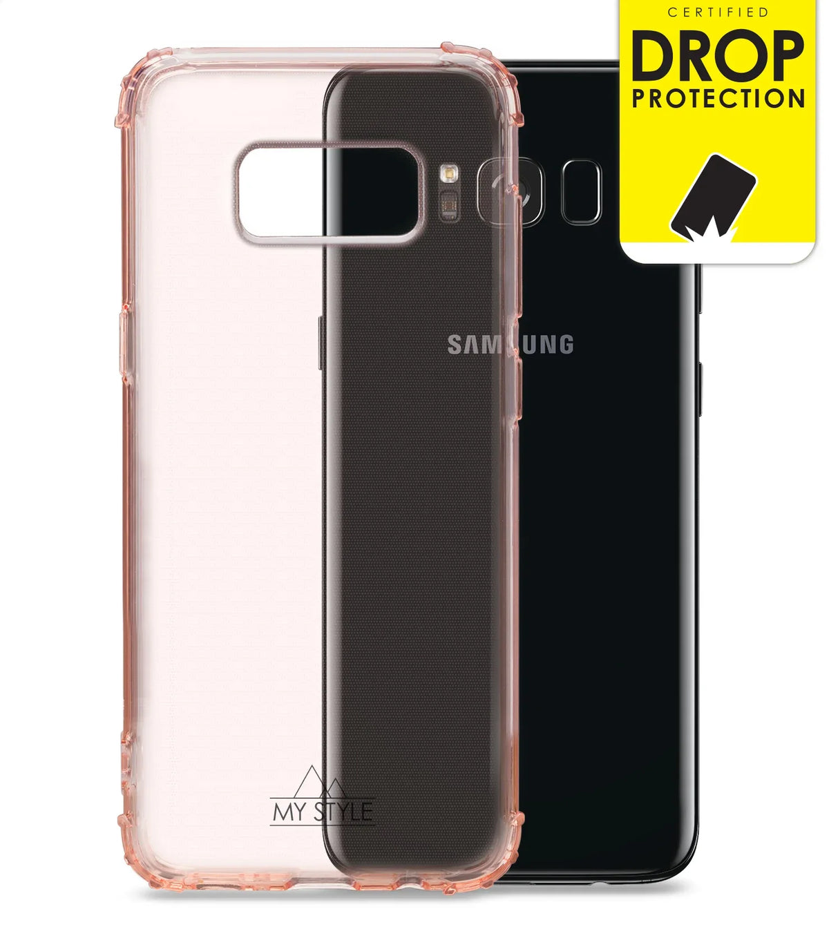My Style Protective Flex Case For Samsung Galaxy S8 Soft Pink - Essentify