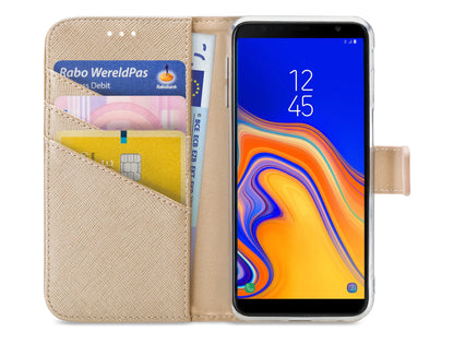 My Style Flex Wallet For Samsung Galaxy J6+ Gold - Essentify