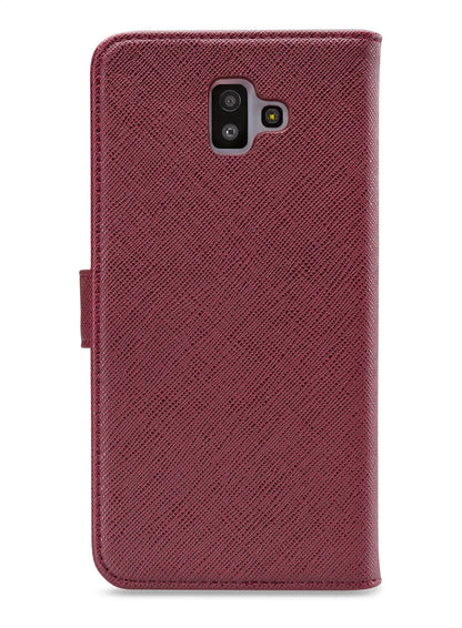 My Style Flex Wallet For Samsung Galaxy J6+ Bordeaux - Essentify