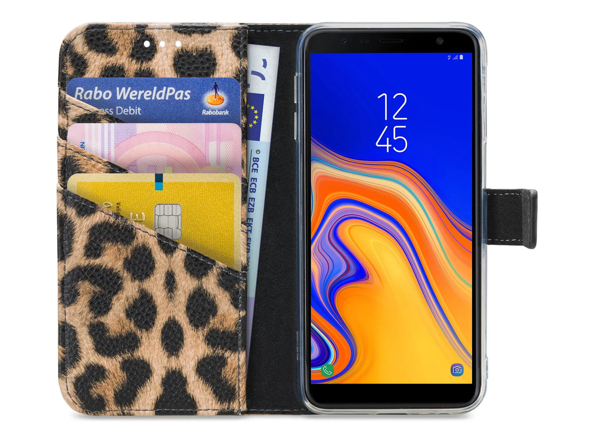 My Style Flex Wallet For Samsung Galaxy J6+ Leopard - Essentify