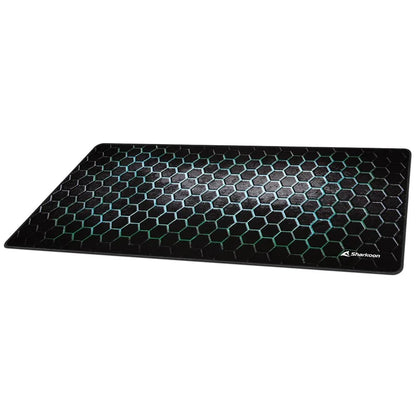 Sharkoon SKILLER SGP30 | Gaming-muismat | XXL-formaat (900 x 400 mm) | Waterafstotend textiel | Antislip rubberen onderzijde | Zwart/Groen - Essentify