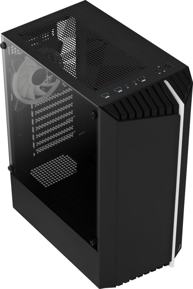 CASE Aerocool Bionic V2 MicroATX 2xUSB2.0 1XUSB 3.2 / RGB