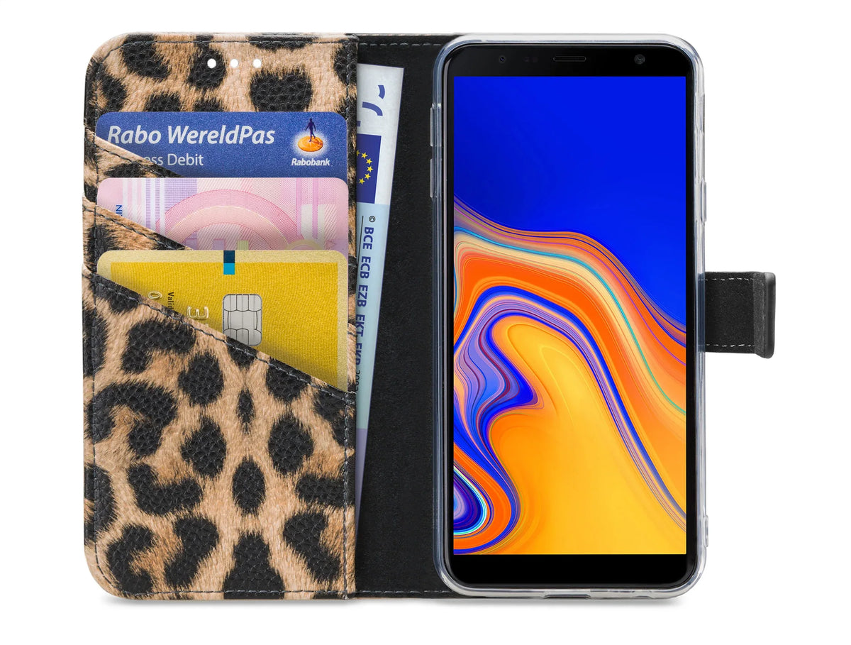 My Style Flex Wallet For Samsung Galaxy J4+ Leopard - Essentify