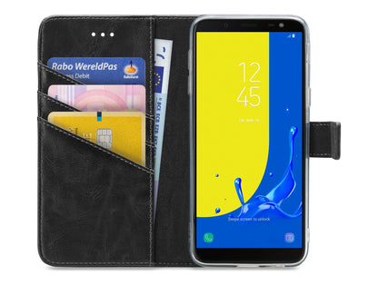My Style Flex Wallet For Samsung Galaxy J6 2018 Black - Essentify
