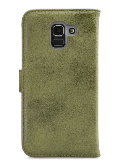 My Style Flex Wallet For Samsung Galaxy J6 2018 Olive - Essentify