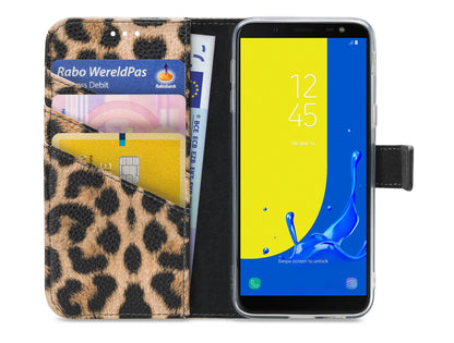My Style Flex Wallet For Samsung Galaxy J6 2018 Leopard - Essentify