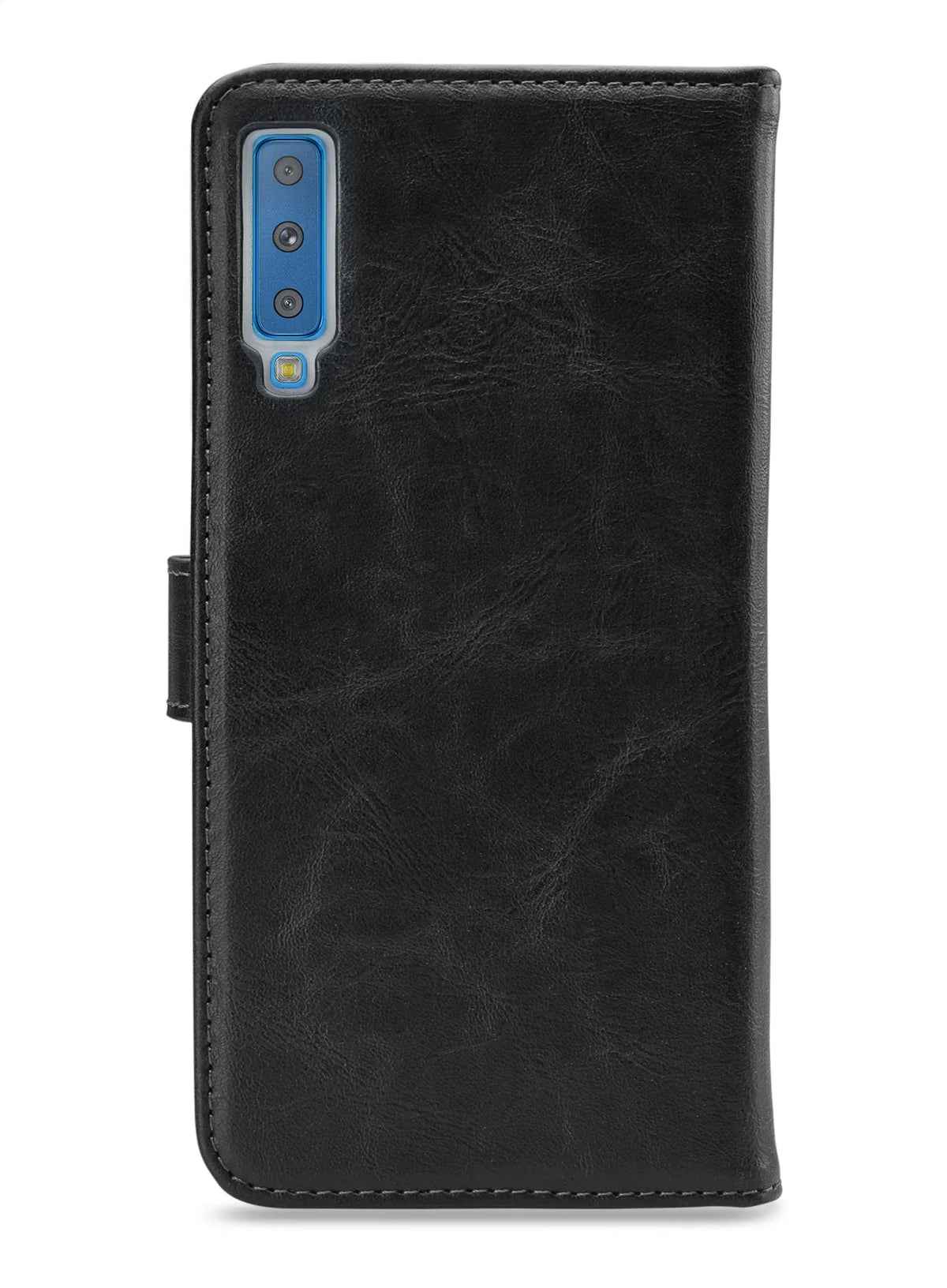My Style Flex Wallet For Samsung Galaxy A7 2018 Black - Essentify