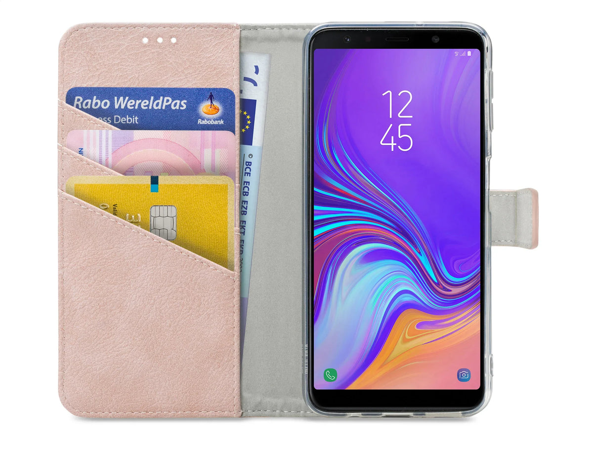 My Style Flex Wallet For Samsung Galaxy A7 2018 Pink - Essentify