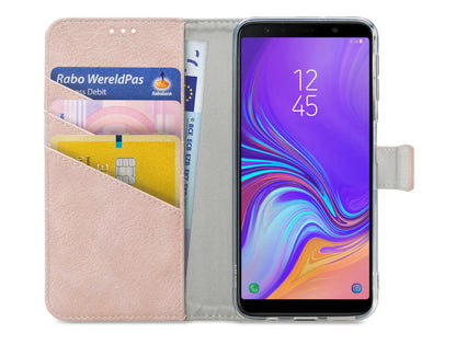 My Style Flex Wallet For Samsung Galaxy A7 2018 Pink - Essentify