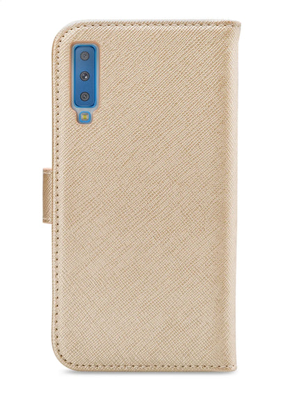 My Style Flex Wallet For Samsung Galaxy A7 2018 Gold - Essentify