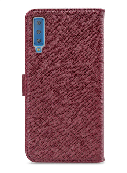 My Style Flex Wallet For Samsung Galaxy A7 2018 Bordeaux - Essentify