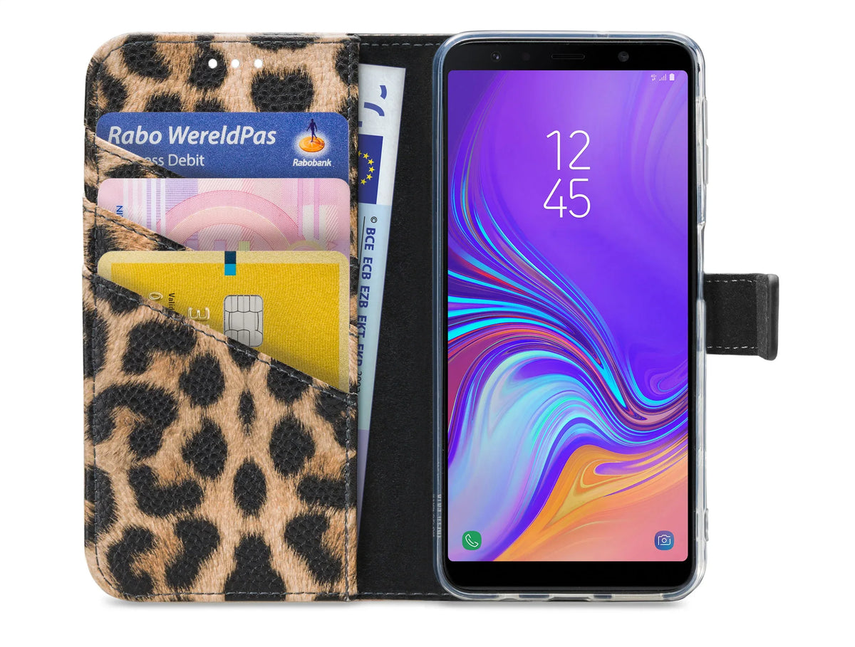 My Style Flex Wallet For Samsung Galaxy A7 2018 Leopard - Essentify