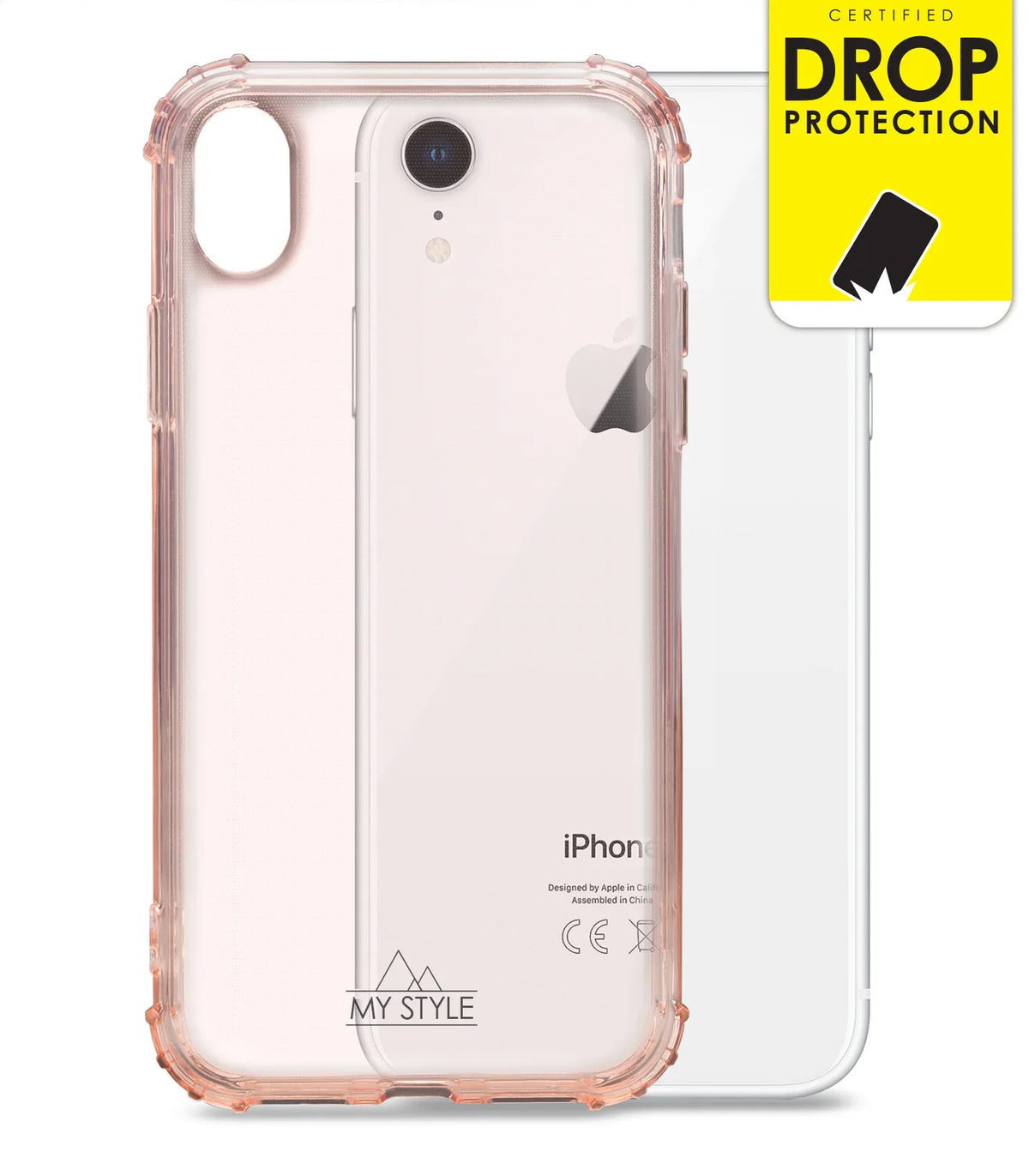 My Style Protective Flex Case For Apple Iphone Xr Soft Pink - Essentify