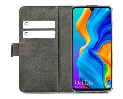 Mobilize Classic Gelly Wallet Book Case Huawei P30 Lite/P30 Lite New Edition Black - Essentify