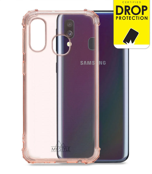 My Style Protective Flex Case For Samsung Galaxy A40 Soft Pink - Essentify