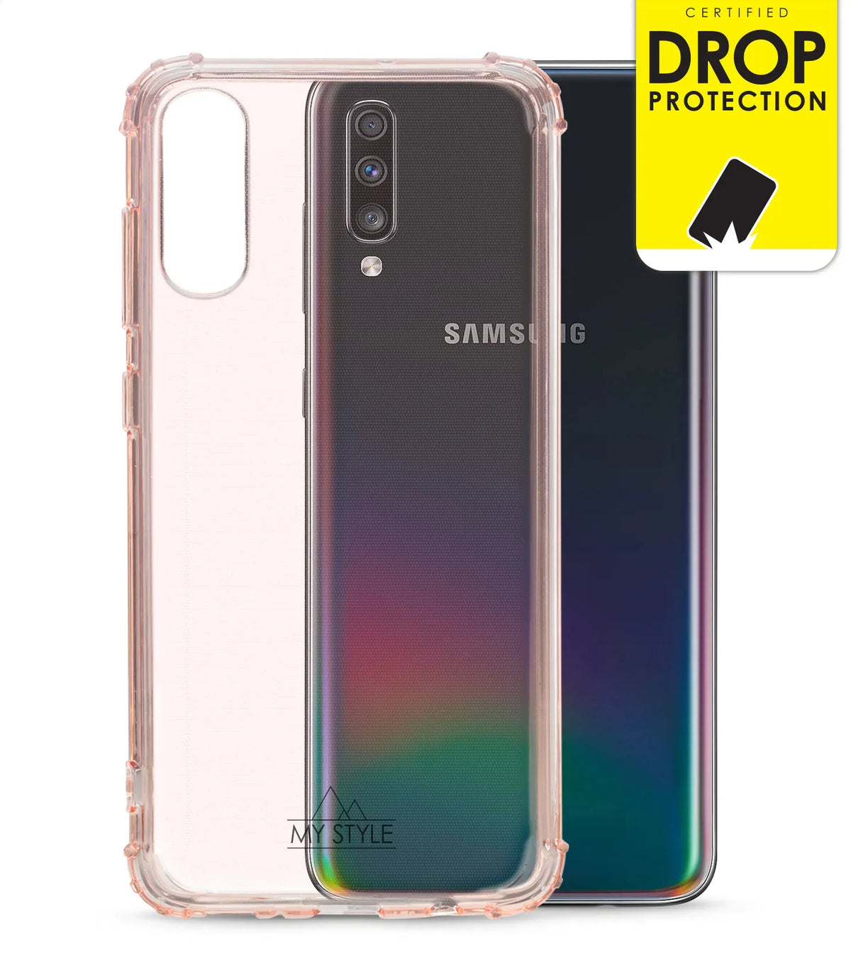 My Style Protective Flex Case For Samsung Galaxy A70 Soft Pink - Essentify
