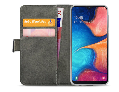 Mobilize Classic Gelly Wallet Book Case Samsung Galaxy A20E Black - Essentify