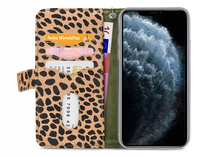 Mobilize 2In1 Gelly Zipper Case Apple Iphone 11 Pro Olive/Leopard - Essentify