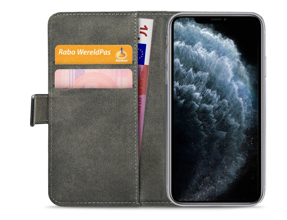 Mobilize Classic Gelly Wallet Book Case Apple Iphone 11 Pro Black - Essentify