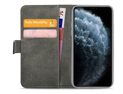 Mobilize Classic Gelly Wallet Book Case Apple Iphone 11 Pro Black - Essentify
