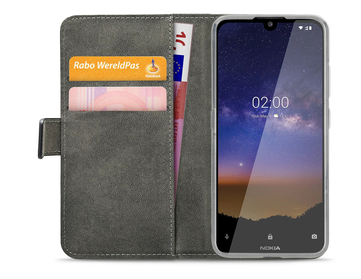 Mobilize Classic Gelly Wallet Book Case Nokia 2.2 Black - Essentify
