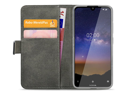 Mobilize Classic Gelly Wallet Book Case Nokia 2.2 Black - Essentify