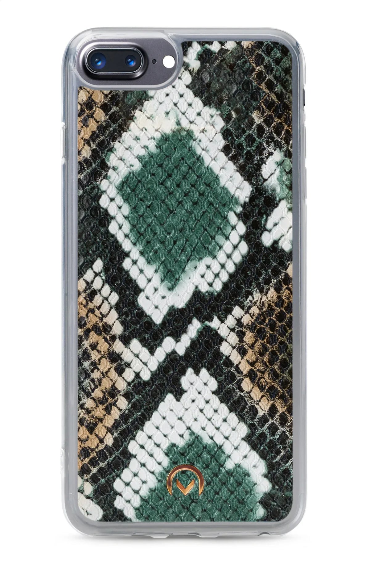 Mobilize 2In1 Gelly Velvet Clutch For Apple Iphone 6 Plus/6S Plus/7 Plus/8 Plus Green Snake - Essentify