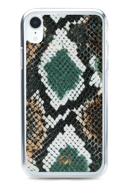 Mobilize 2In1 Gelly Velvet Clutch For Apple Iphone Xr Green Snake - Essentify