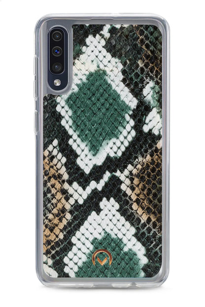 Mobilize 2In1 Gelly Velvet Clutch For Samsung Galaxy A30S/A50 Green Snake - Essentify